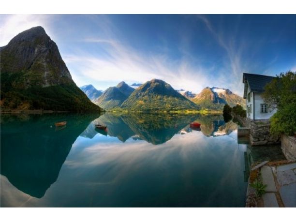 Tour naturalistico della Norvegia: fiordi, laghi e montagne