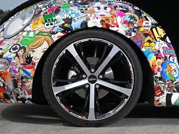 Volkswagen New Bettle Sticker Mania