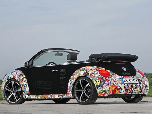 Volkswagen New Bettle Sticker Mania