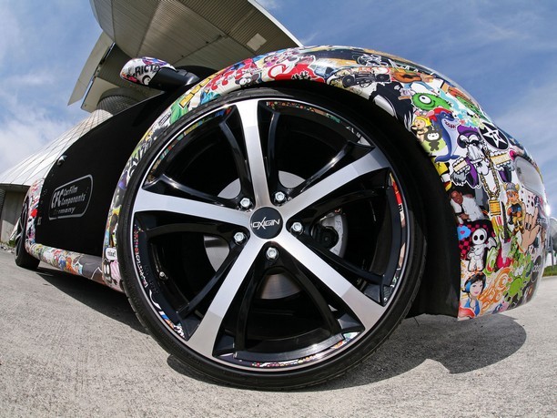 Volkswagen New Bettle Sticker Mania